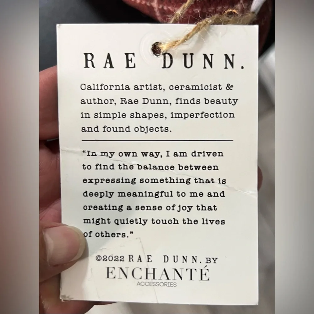 Rae Dunn cozy up